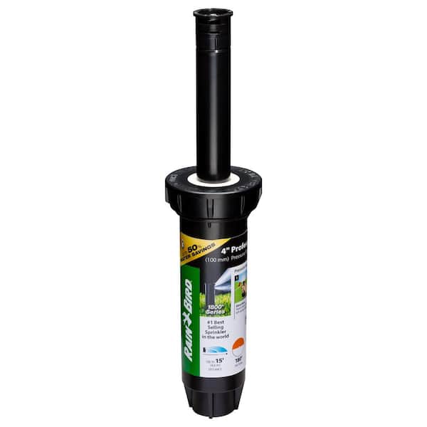 1800 Series 4 in. Pop-Up Dual Spray PRS Sprinkler, Half Circle Pattern, Adjustable 8-15 ft. SAM