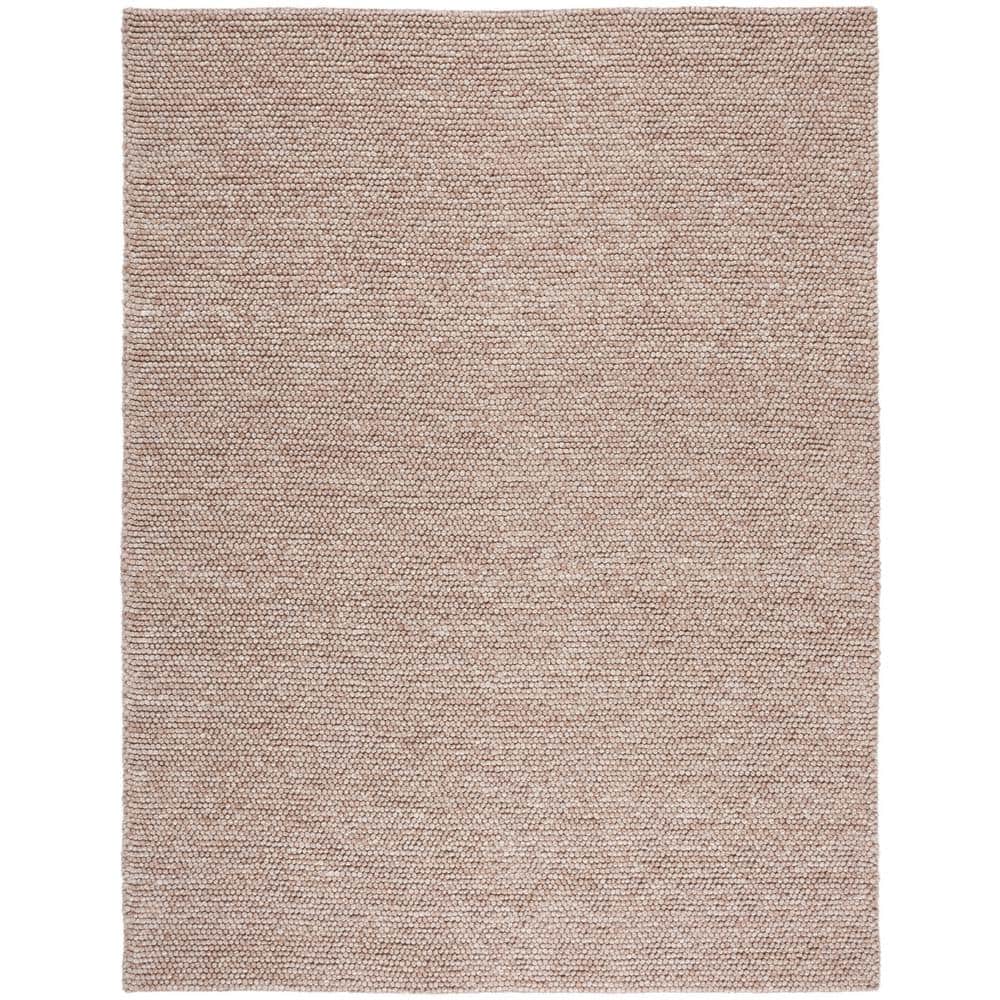 SAFAVIEH Natura Brown 9 ft. x 12 ft. Gradient Area Rug NAT620T-9W - The ...