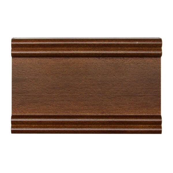 American Woodmark 4 in. x 2-1/2 in. Cabinet Door Sample in Cherry Chocolate Glaze