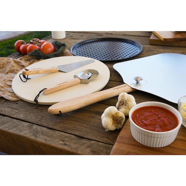 Nexgrill Pizza Grilling and Cutting Kit (5 Piece) 530-0045G - The Home Depot