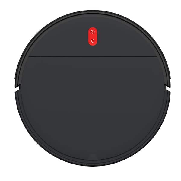 Charlotte 12 in. Robotic Vacuum, with Smart Navigation, Bagless, Replaceable Filter, Multisurface in Black