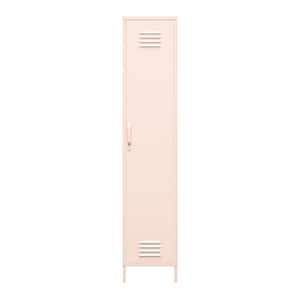 Bonanza Single Metal Locker Storage Cabinet in Pink