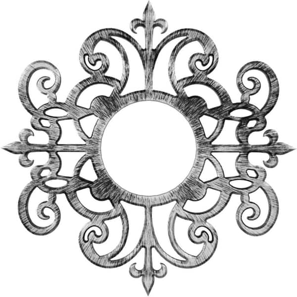 Ekena Millwork 1 in. x 30 in. x 30 in. Dijon Architectural Grade PVC Pierced Ceiling Medallion