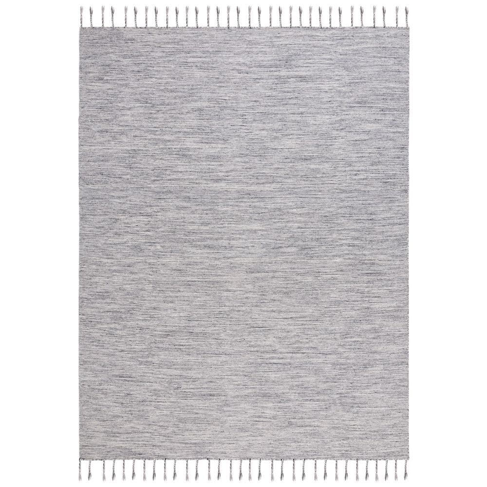 Dhurries 8 ft. x 10 ft. Dark Gray/Beige Horizontal Static Area Rug price history on PriceWatchPro