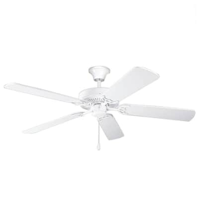 Progress Lighting AirPro Hugger 52 in. Indoor White Ceiling Fan-P2525