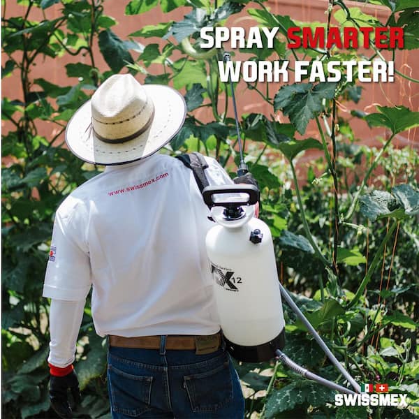 Swissmex 2.3 gal Compression Pump Sprayer MX12 - The Home Depot
