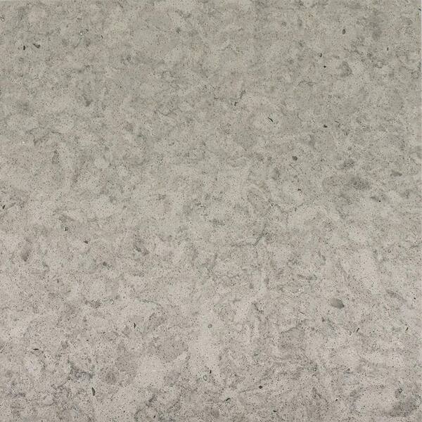 VIATERA 3 in. x 3 in. Quartz Countertop Sample in Nimbus