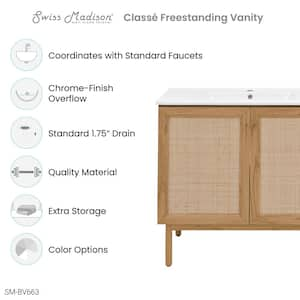 Classe 36 in. Bathroom Vanity in Oak