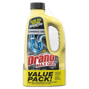 Drano Commercial Line 42 fl. oz. Max Gel Clog Remover 694773 - The