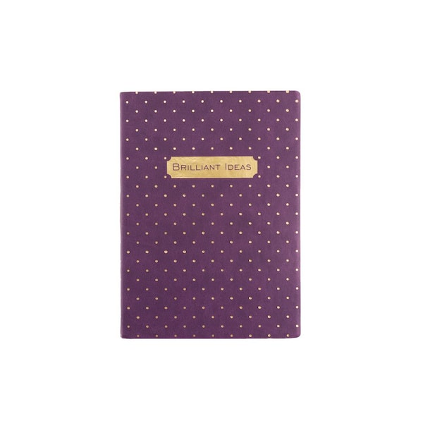 5 in. x 7 in. Brilliant Ideas Essential Journal, Purple