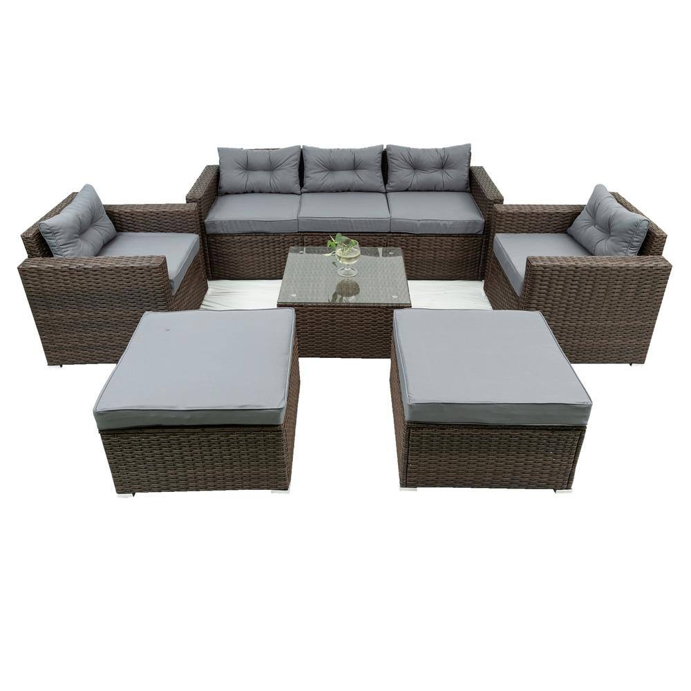 6 seater outdoor lounge