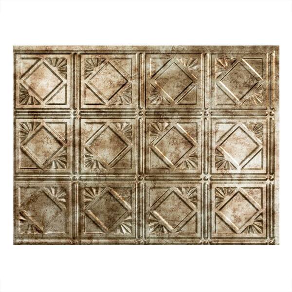 Fasade® Traditional 4 Bermuda Bronze Backsplash Kit - 15 Sq. Ft.