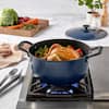 Mason Craft & More 12 in. Cast Iron Covered Braiser Pan TTU-V1631-ECM - The  Home Depot