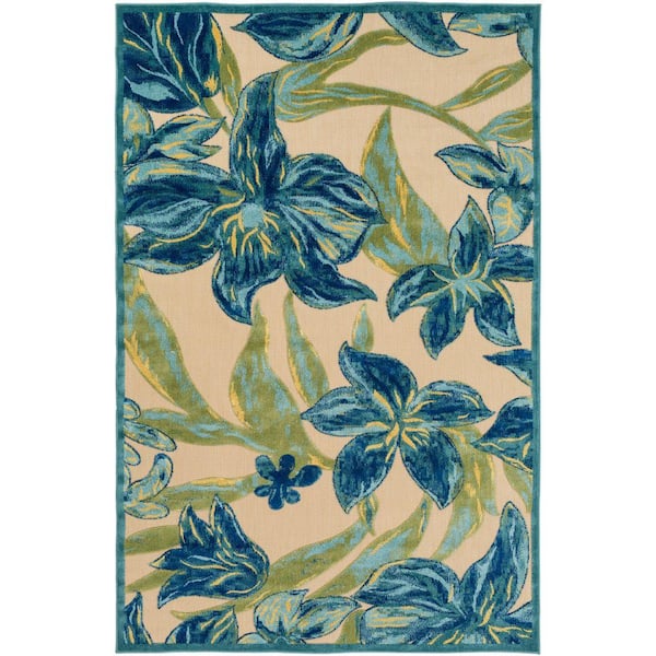 Artistic Weavers Narduir Navy 5 ft. x 7 ft. Indoor/Outdoor Area Rug