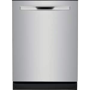 24 in. Smudge Proof Stainless Steel Top Control Built-In Tall Tub Dishwasher, ENERGY STAR, 49 dBA