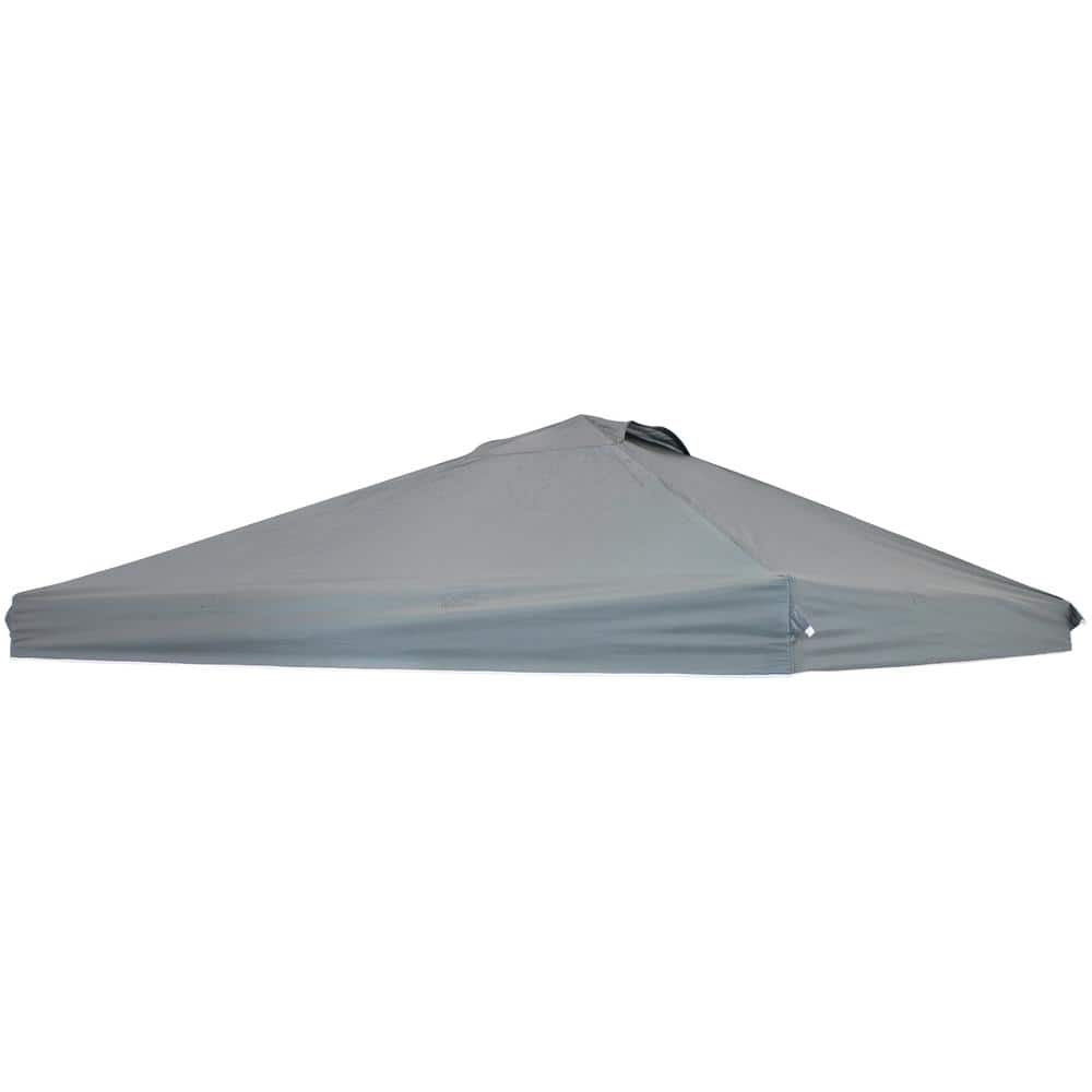 Sunnydaze 12 Ft. X 12 Ft. Premium Pop-Up Canopy Shade With Vent In Gray ...