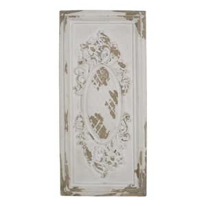 Alcott Antique White Single Decorative Wall Panel