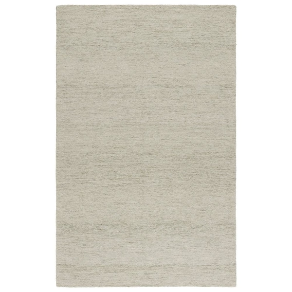 Metro Green 8 ft. x 10 ft. Gradient Striped Area Rug