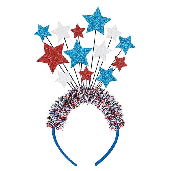 Amscan Patriotic Spray Headband (3-Pack)