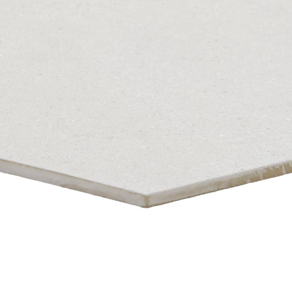 Bower Hex White Matte Porcelain Hexagon Floor and Wall Tile