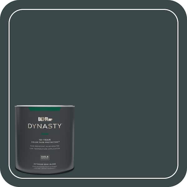 BEHR DYNASTY 1 qt. #T14-16 Arboretum Semi-Gloss Exterior Stain-Blocking Paint & Primer