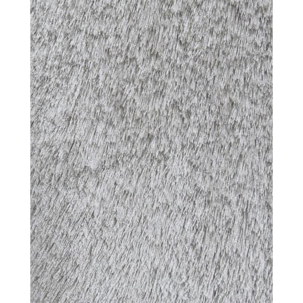 10 ft. Round Gray Solid Color Area Rug