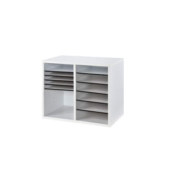 Document Organizer with Lid (2 Pack Gray) - Grey