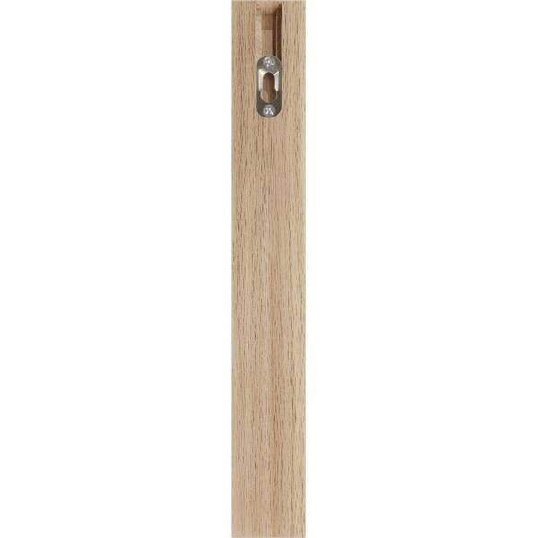 Ekena Millwork 1-1/2 in. x 9 in. x 11 in. Red Oak Hamilton