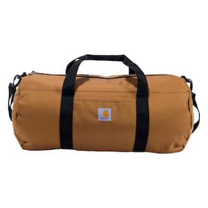 14.5 in. 40L Lightweight Duffel + Utility Stash Pouch Backpack Brown OS