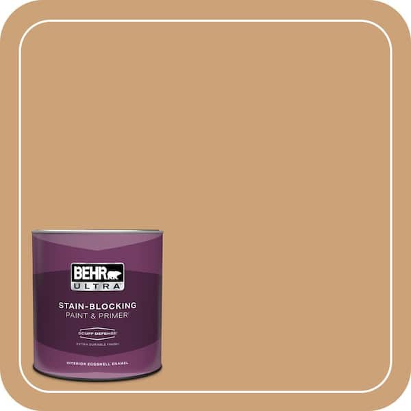 BEHR ULTRA 1 qt. #PPU4-16 Kenya Extra Durable Eggshell Enamel Interior Paint & Primer