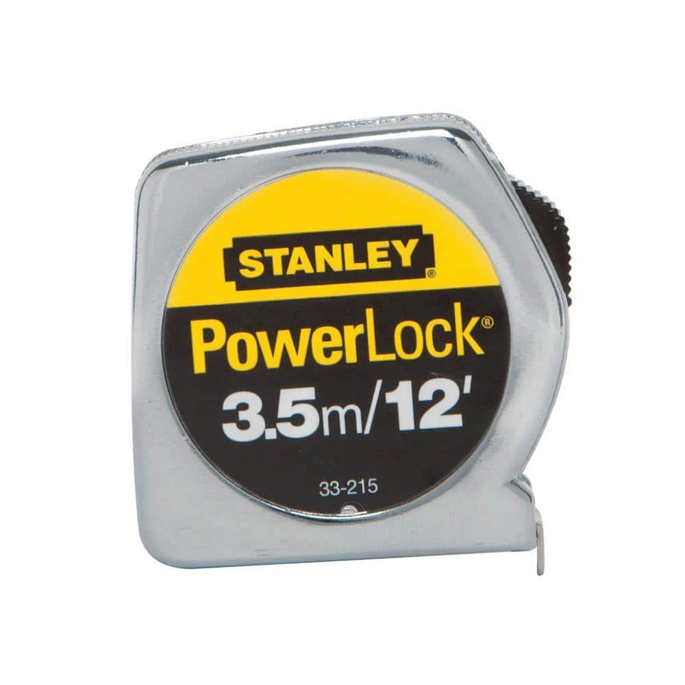 Stanley PowerLock 12 Ft. Fractional/Decimal Engineer's Tape Measure -  Anderson Lumber