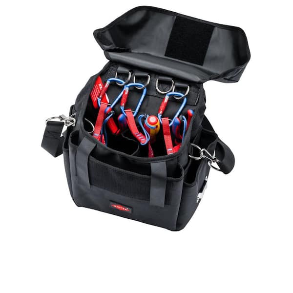KNIPEX 12 in. Small Tethered Tool Bag, Empty 00 50 50 T LE