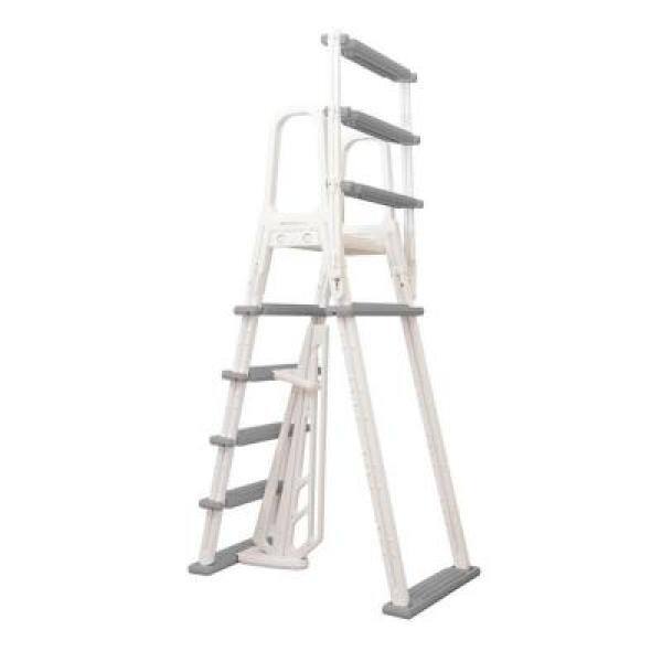 Blue Wave NE1202 Heavy Duty AFrame Ladder for Above Ground
