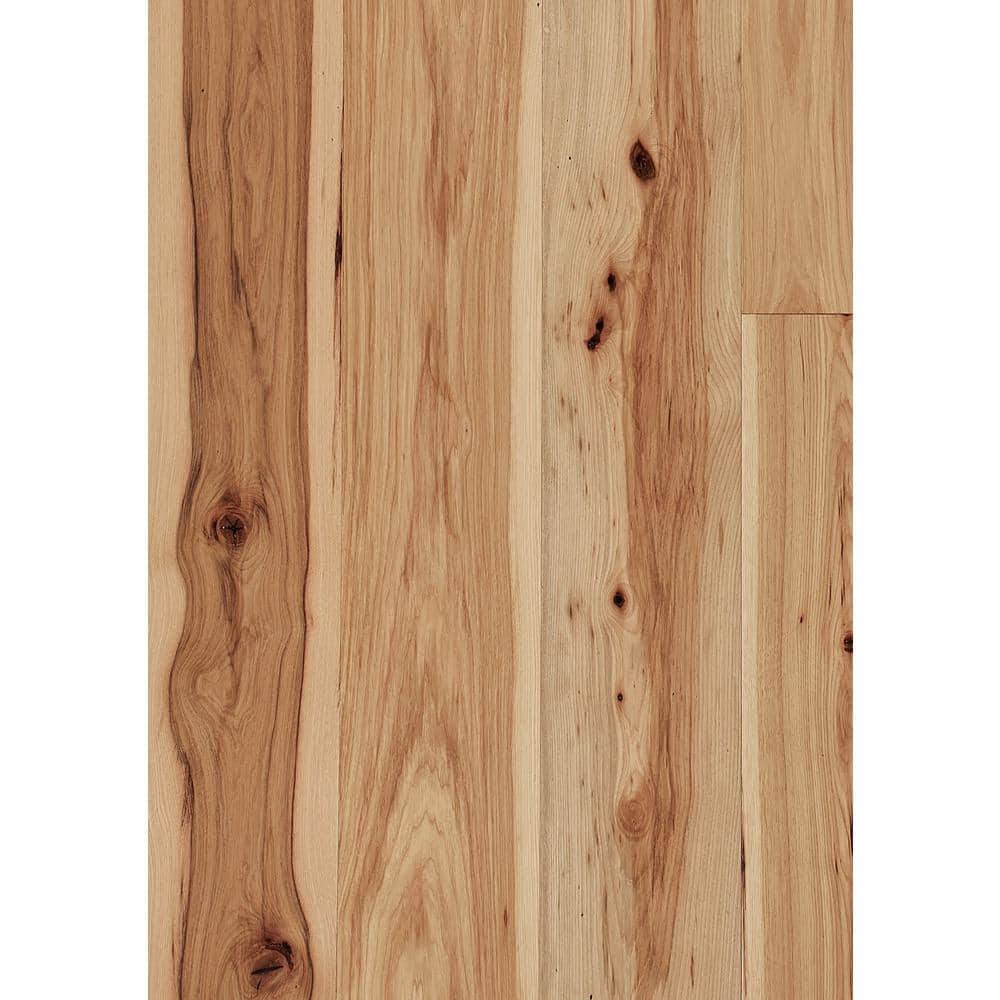 ASPEN FLOORING Take Home Sample - Hickory Meadow - Smooth - 3mm Sawn Face - Engineered Hardwood Flooring - 5 in. x 7 in., Light -  PHXCF212S