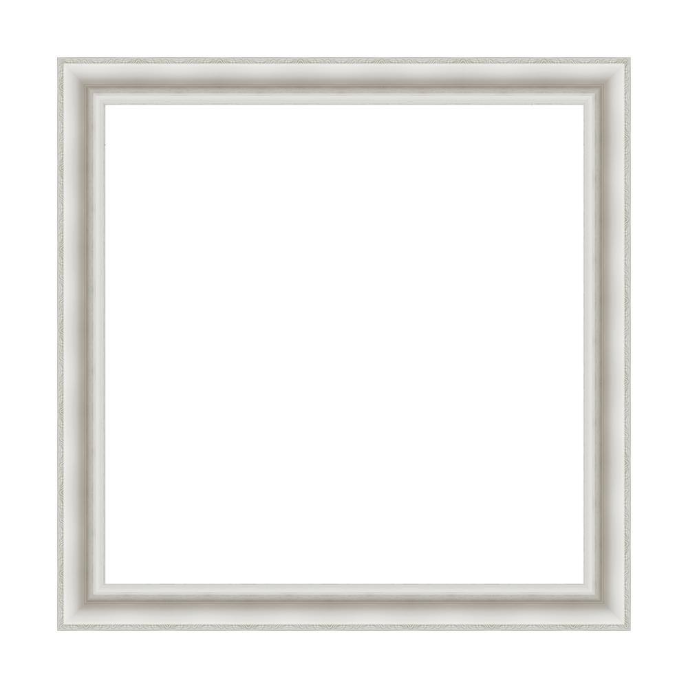 Mirror Makeover Parlor White 37.25 in. W x 37.25 in. H Bathroom Mirror Frame Border Kit-Fits a 36 x 36 mirror price history on PriceWatchPro