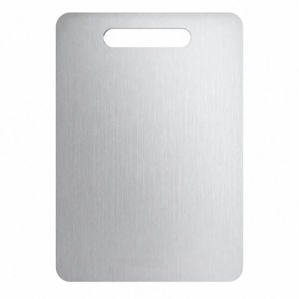 13 in. 100% Pure Titanium Cutting Boards For Kitchen, Double-Sided Food-Grade Cutting Board, Dishwasher Safe