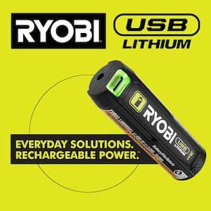 USB Lithium 1/4 in. Ratchet Kit with 2.0 Ah Battery and USB Charging Cable
