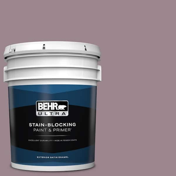 BEHR ULTRA 5 gal. #PPU17-14 Dream Sunset Satin Enamel Exterior Paint & Primer