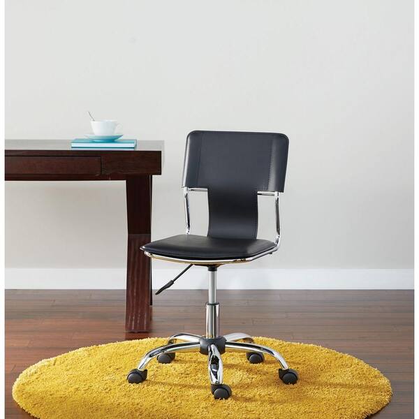 OSP Home Furnishings Carina Black Office Chair