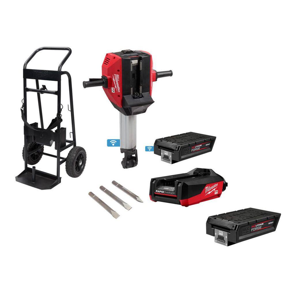 MX FUEL Lithium-Ion Cordless 1-1/8 in. x 25.1 in Breaker with Battery, Charger, & MX8. 0 Battery price history on PriceWatchPro