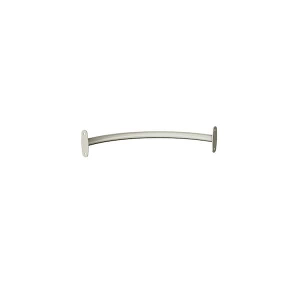 ClosetMaid Style+ 18 in. Satin Nickel Corner Closet Rod