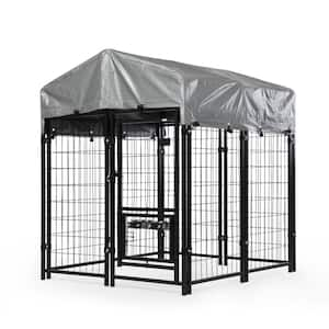 4 ft. x 4 ft. x 5 ft. Outdoor Dog Kennel