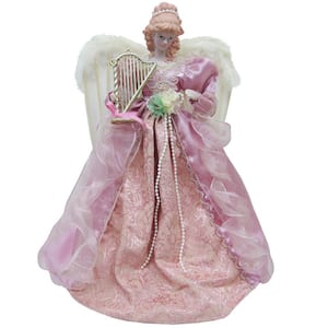 16 in. Mauve Victorian Angel Tree Topper