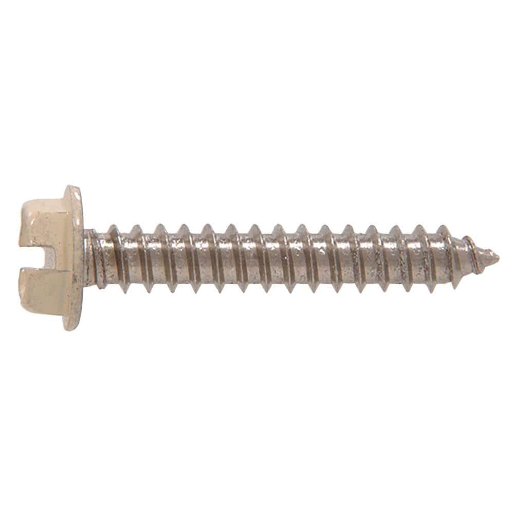 "#8 1 in. Slotted Hex-Head Sheet Metal Screws (20-Pack)" price history on PriceWatchPro