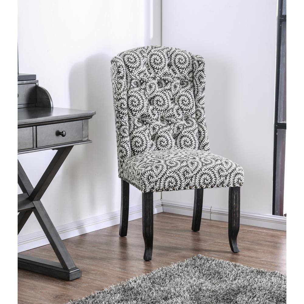 patterned chair