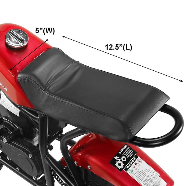 XtremepowerUS Pro-Edition Red Mini Trail Dirt Bike 40cc 4-Stroke
