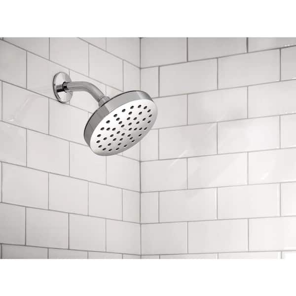 Korek Single-Handle 1-Spray 1.75 GPM Tub and Shower Faucet in Chrome (Valve Included)