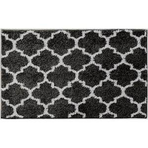 TrafficMaster Trellis Grey 2 ft. 6 in. x 4 ft. Accent Rug MT1004725 - The  Home Depot
