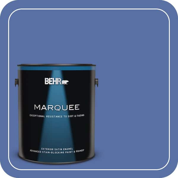 BEHR MARQUEE 1 gal. #MQ5-47 Splendor and Pride Satin Enamel Exterior Paint & Primer