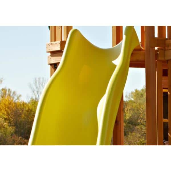 Swing-N-Slide Playsets Yellow Super Speed Wave Slide NE 3062 - The